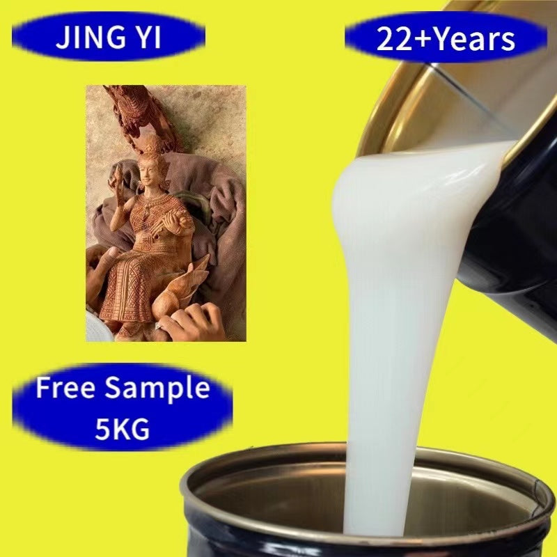 Hot Sale Free Sample Silicon Mold Making RTV 2 Casting Concrete Product Liquid Silicone Rubber for Molds Handicraft Mould