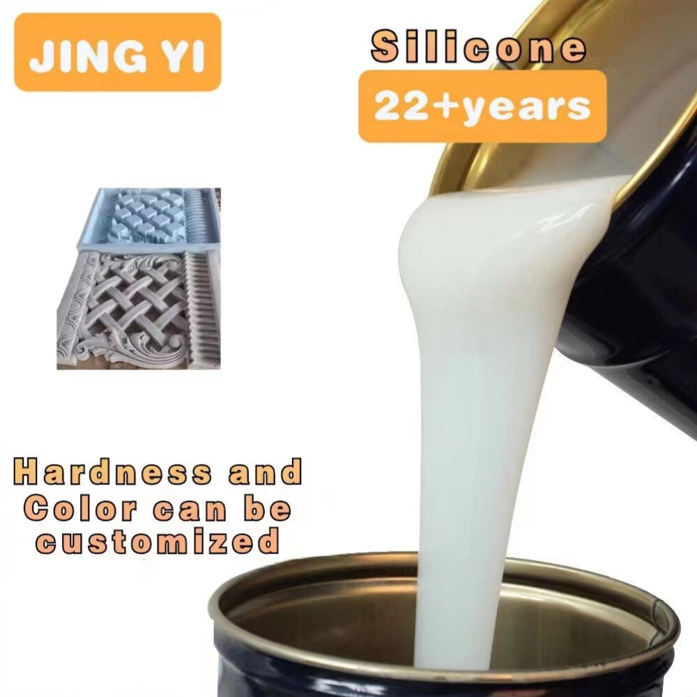 Free Sample Silicone Molds for Concrete Mould Plaster Stone Silicone Rubber Artificial 3D Wall Panel Model Silicone Rubber