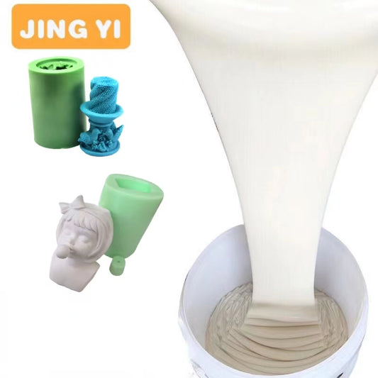 Free Sample RTV 2 Liquid Silicone Rubber for Candle Mold Low Hardness Silicon Mold Making Silicone Raw Material