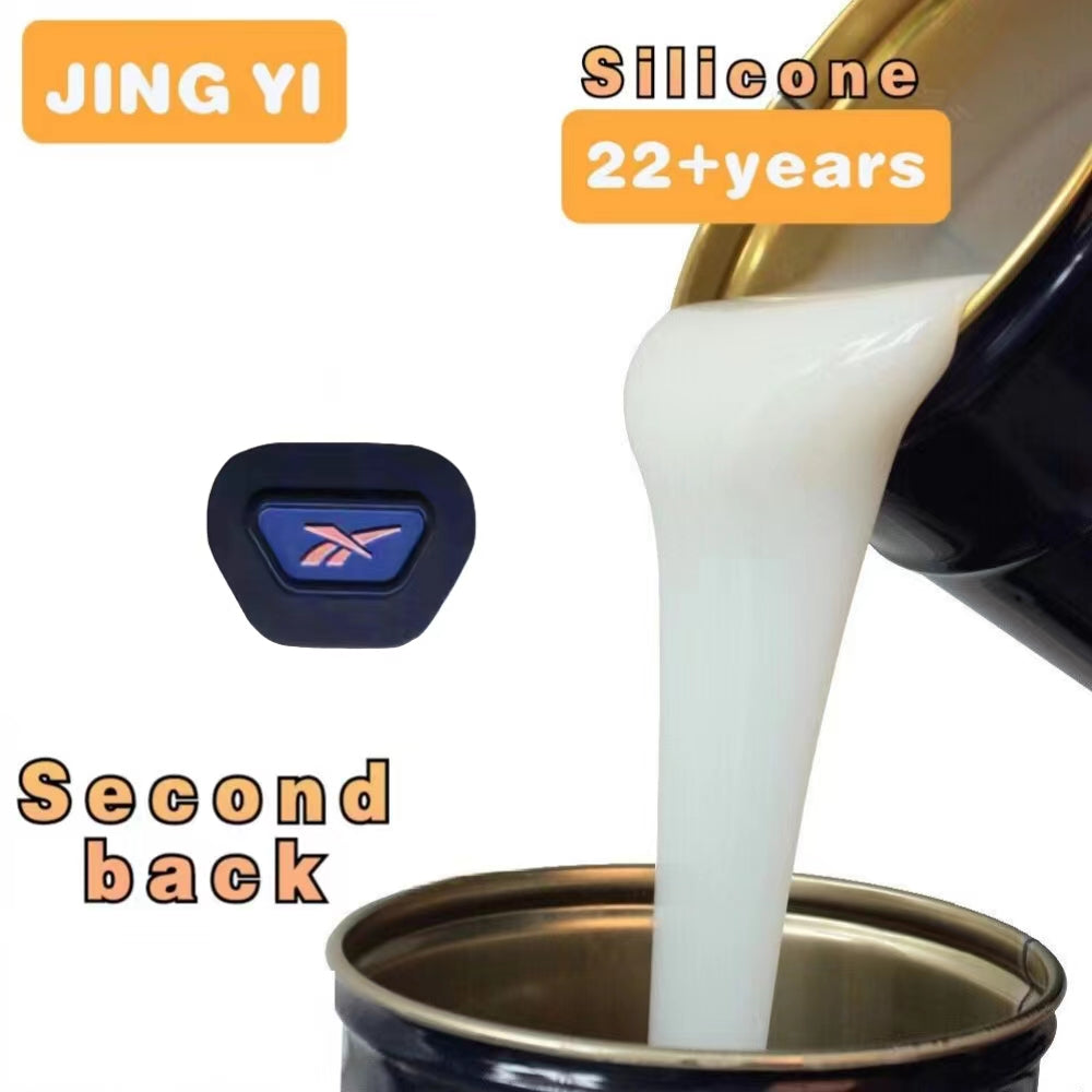 Free Sample Transparent Liquid Silicone for Fabric Platinum Cured Silicone Rubber for Dressing Tag/Textile Silicone Rubber