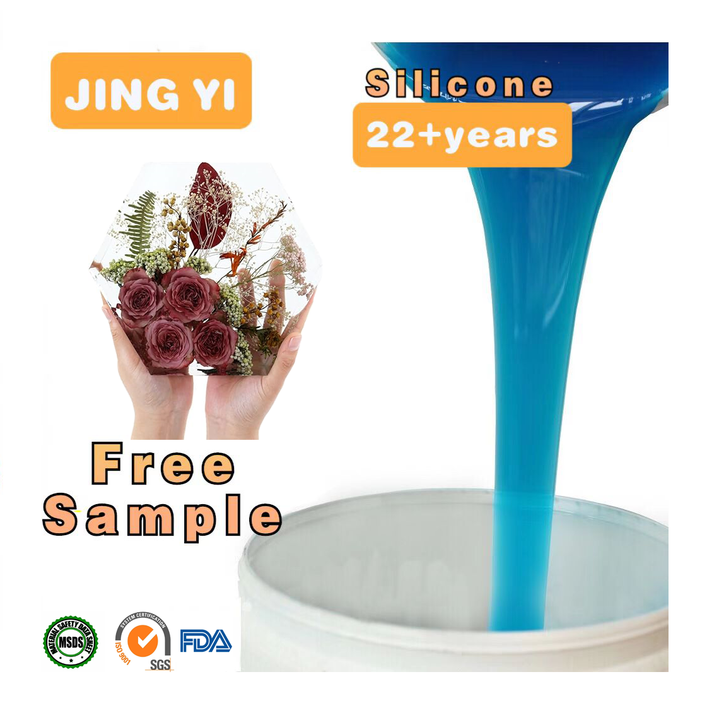 High Transparent Liquid Silicone Rubber for Epoxy Resin 3D Art Resin Casting DIY Crafts Artwork Molding Silicone Rubber