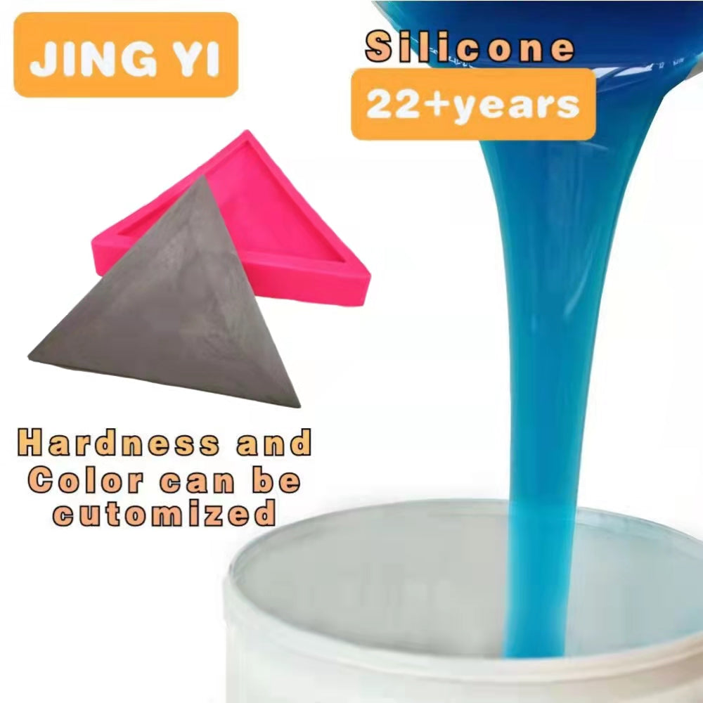 Free Sample Silicone Rubber Transparent Mold Silicone Rubber Make Crafts Rtv2 Liquid Silicone Rubber Raw Material