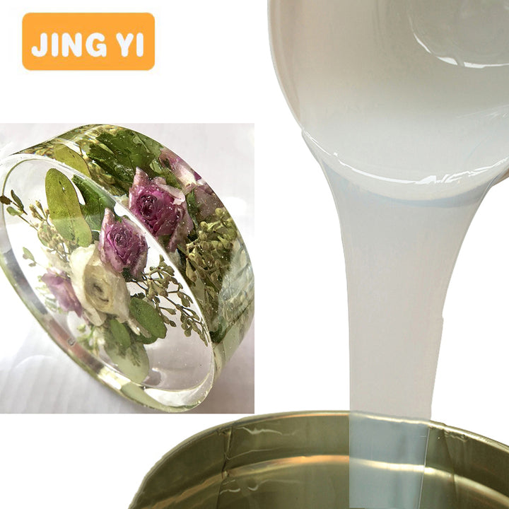 2024 New Arrived Liquid High Transparent Silicone for Resin Art Creative DIY Multipurpose 1:1 Two Component Silicone Rubber