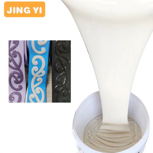 New Arrival 2024 High Quality Liquid Silicone for Clothing Embossed logo Dressing Tag Factory Wholesale RTV2 Silicone Rubber