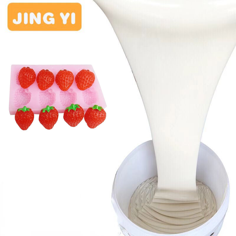 Good Mold Release Property Platinum Liquid Silicone For Chocolate Cake Fruit Mould Strawberry Mold Food Grade Silicone Rubber