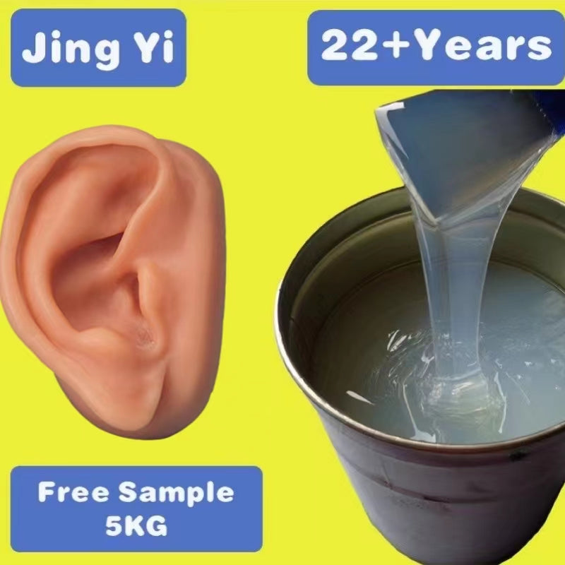 Over 24 Years Production Silicone Rubber Skin Safe Medical Grade Food Grade Liquid Silicone Rubber for Silicone Life Casting