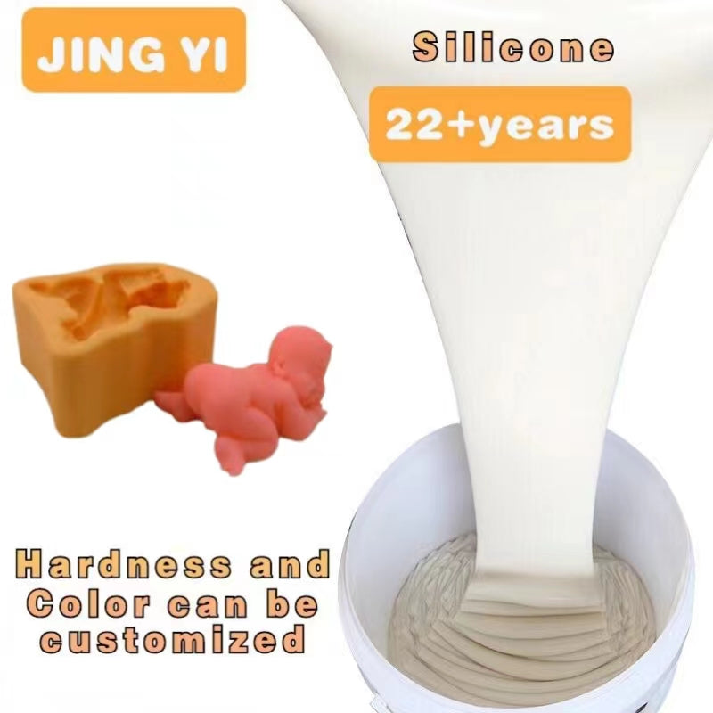 2024 New Free Sample Excellent Elongation Rtv 2 Silicone Rubber for Casting Candle Mold Making Small Object Castings
