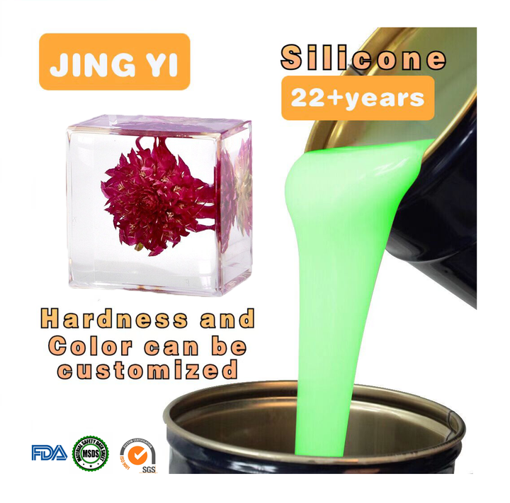 Silicone Manufacturer Crystal Clear Liquid Flower Preservation Art Resin Epoxy High Transparency DIY Eternal Gifts Silicone