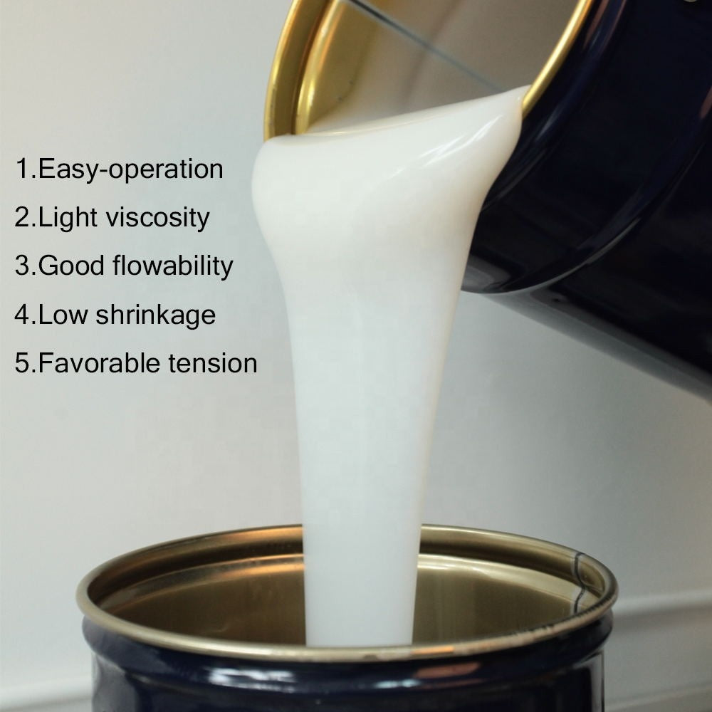 25 Shore Liquid Silicone Rubber for Mold Making Custom Silicone and Rubber Manufacturer Rtv Gypsum Statues Molds Silicone