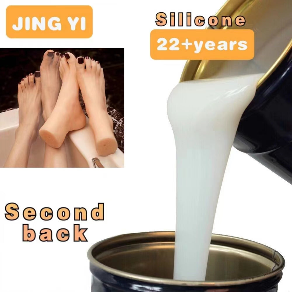 Factory Direct Production Transparent Rtv Silicon Rubber for Human Body Silicone Prosthetics Liquid Platinum Silicone Rubber