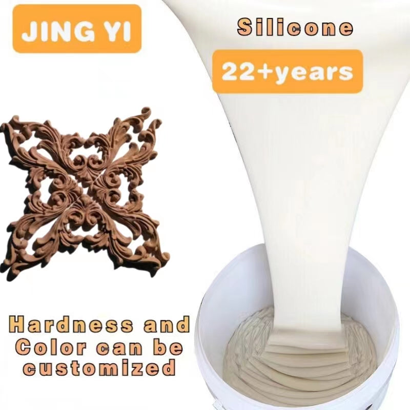 2024 New Free Sample White Liquid Silicone for Making Mold Silicone Raw Material for Artificial Stone Mold