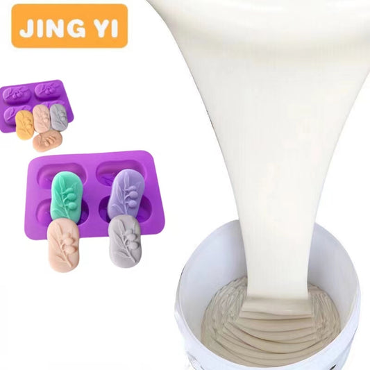 Free Sample Liquid Silicone Rubber for Mold Making Candle Soap Mold Low Hardness Silicon Silicone Rubber Raw Material