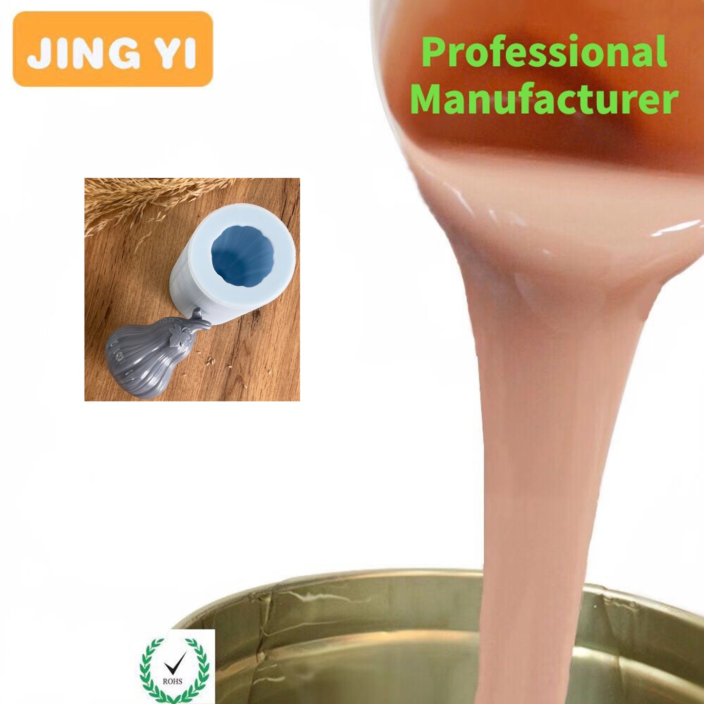 2024 Factory Direct Sales Silicone Rubber for Soap Candle Mold Making Rtv 2 Liquid Silicone Rubber Raw Material