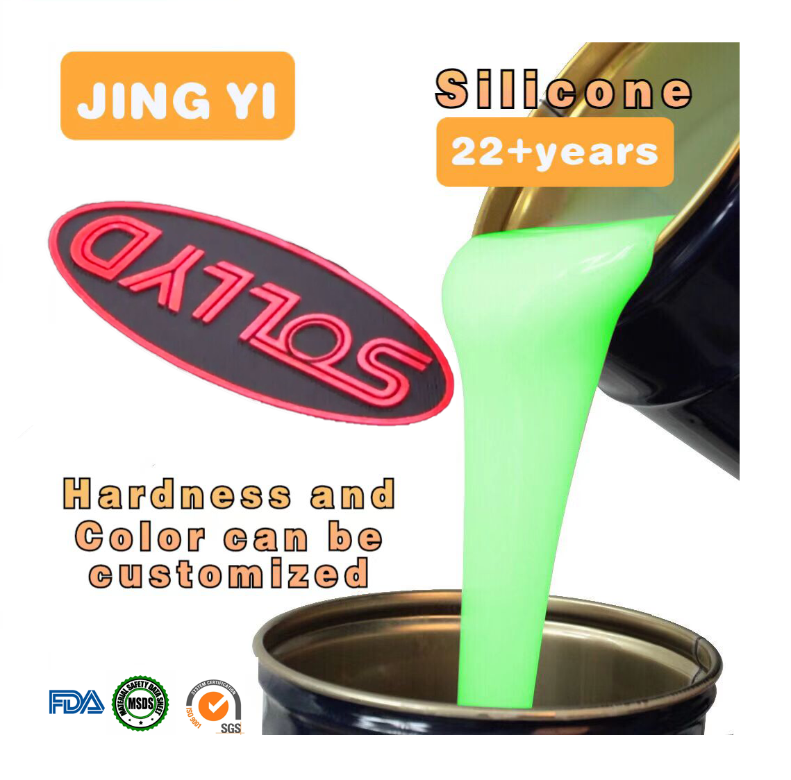 China Better Mobility Liquid Silicone Rubber for Textile Coating Screen Printing Fabrics Anti Slip Straps Silicone Rubber