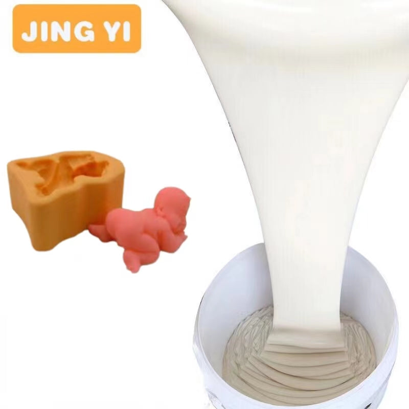 2024 New Free Sample Excellent Elongation Rtv 2 Silicone Rubber for Casting Candle Mold Making Small Object Castings