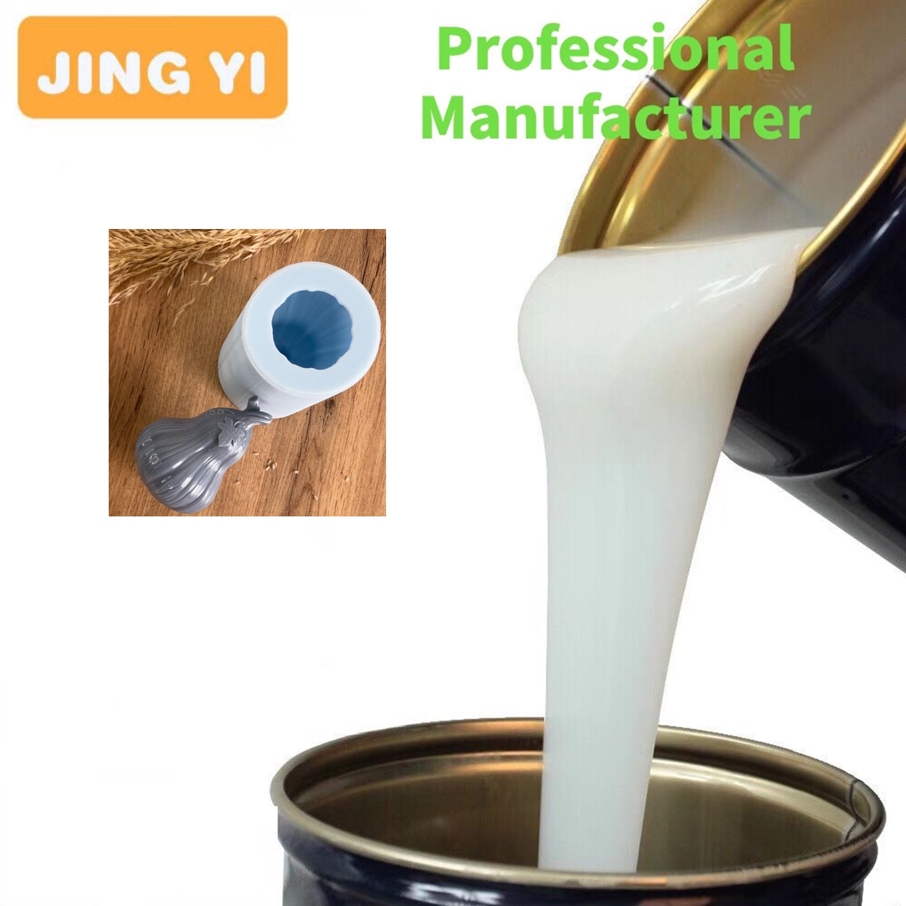 2024 Factory Direct Sales Silicone Rubber for Soap Candle Mold Making Rtv 2 Liquid Silicone Rubber Raw Material