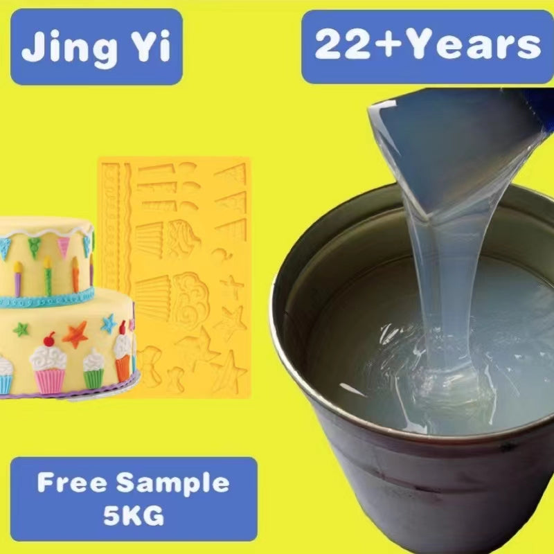 2024 Free Sample Factory Direct RTV2 Food Grade Silicone Rubber Production 100% Silicone Mold Moldes De Silicona