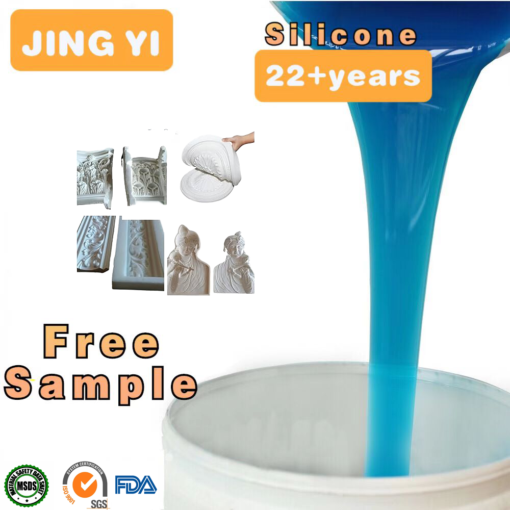 China High Quality Plaster Molding Making LSR Molding Liquid Silicone Rubber to Make Molds of Building Material
