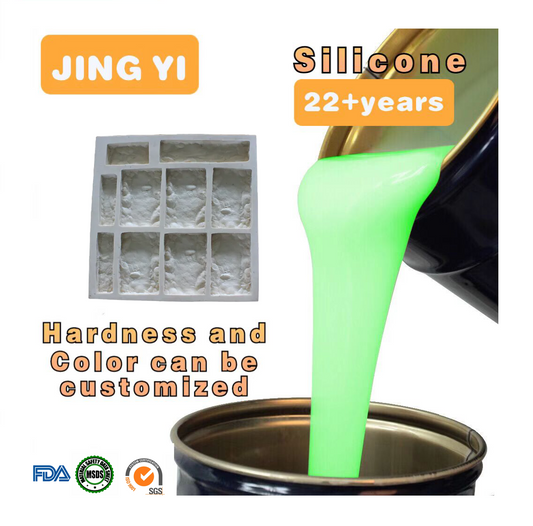 Wholesale Silicone Rubber Cement Background Tiles Silicone Molds Wall Bricks Decorating Silica Gel Mold Making Silicone Rubber