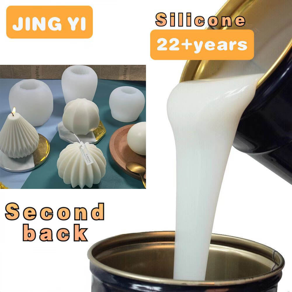 Liquid Silicone Rubber for Homemade Scented Candle Mould Craft Silicone Candle Mold Support to Customized Rtv2 Silicone Rubber