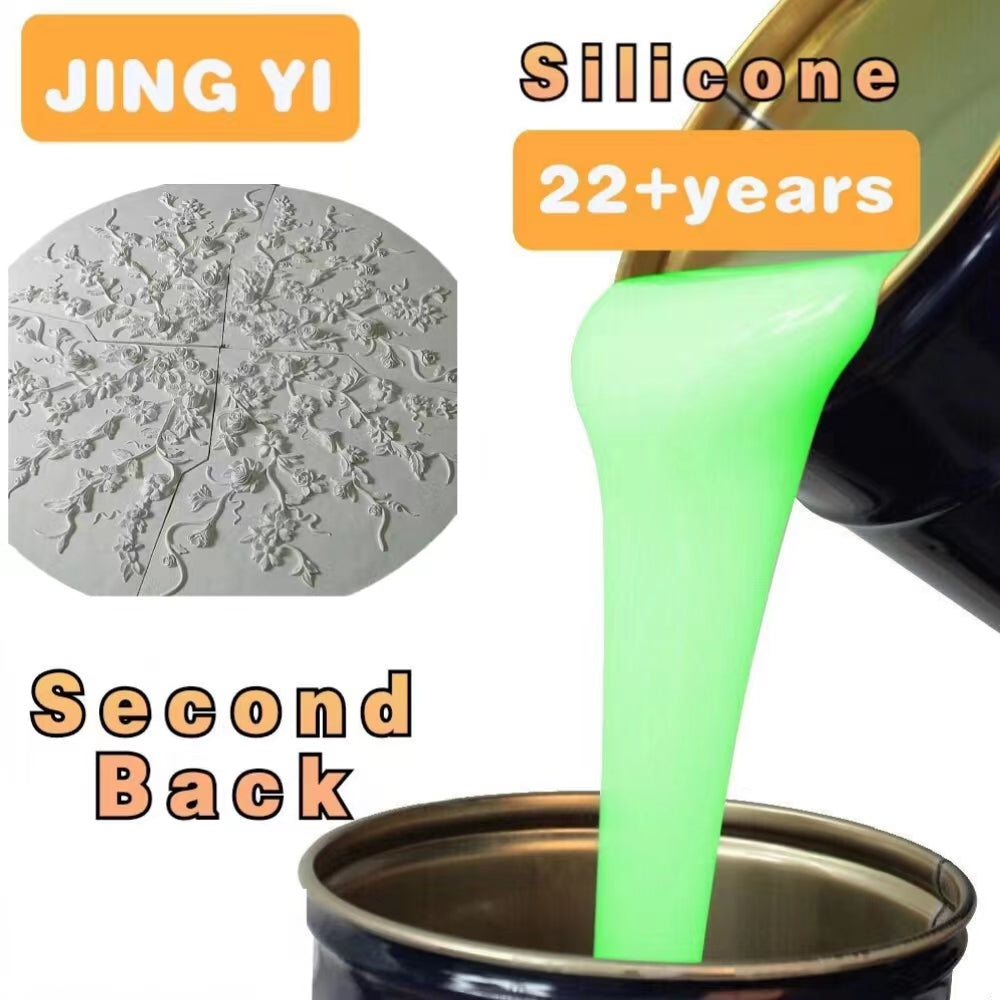 High-Quality Materials Versatile Liquid Silicone Rubber for Concrete, Gypsum, and Plaster Molds - Silicone Rubber for Molds