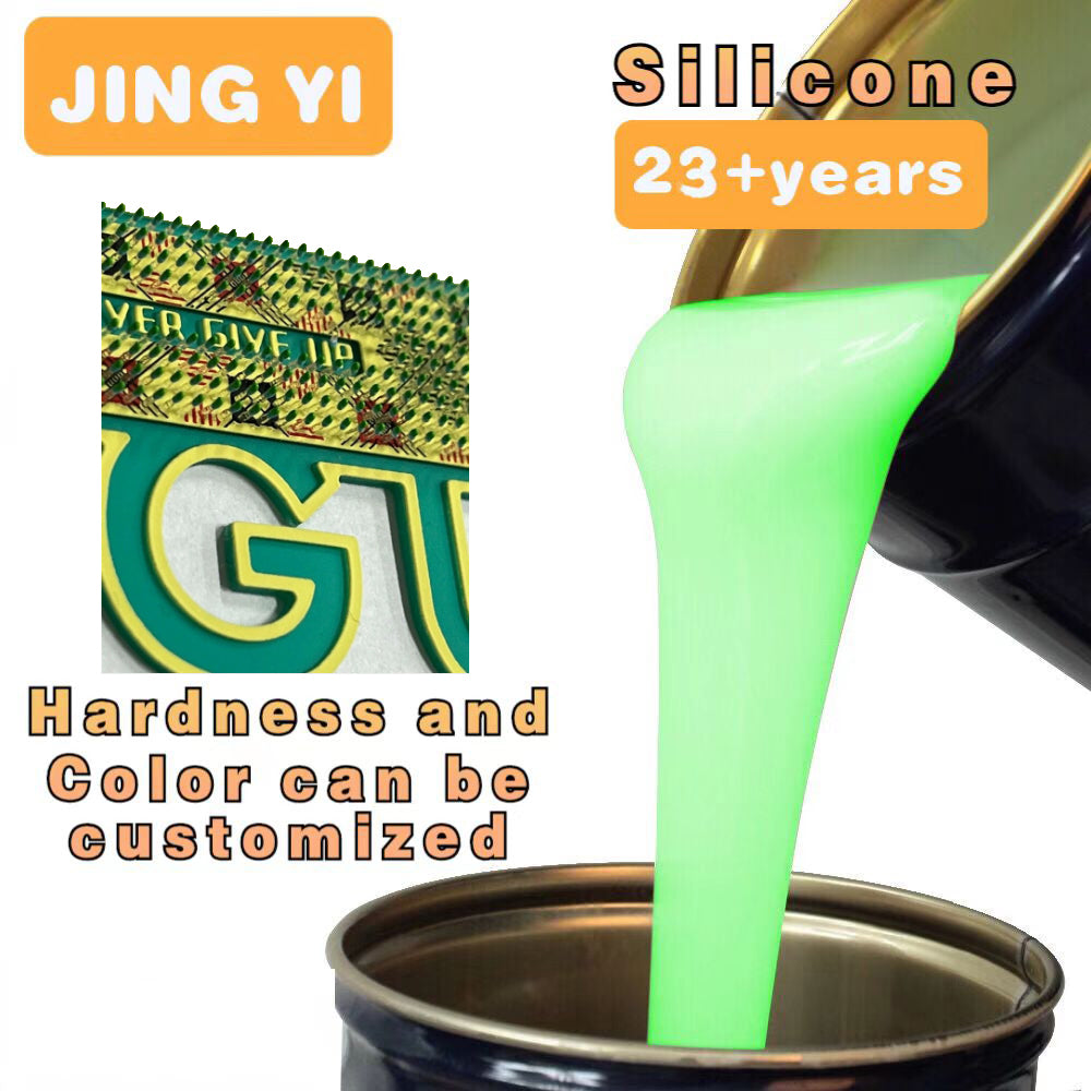 Top Liquid Textile Silicone With 3D Brush Effect for Heat Transfer Clothes Label Fast Delivery Screen Printing Silicone Rubber