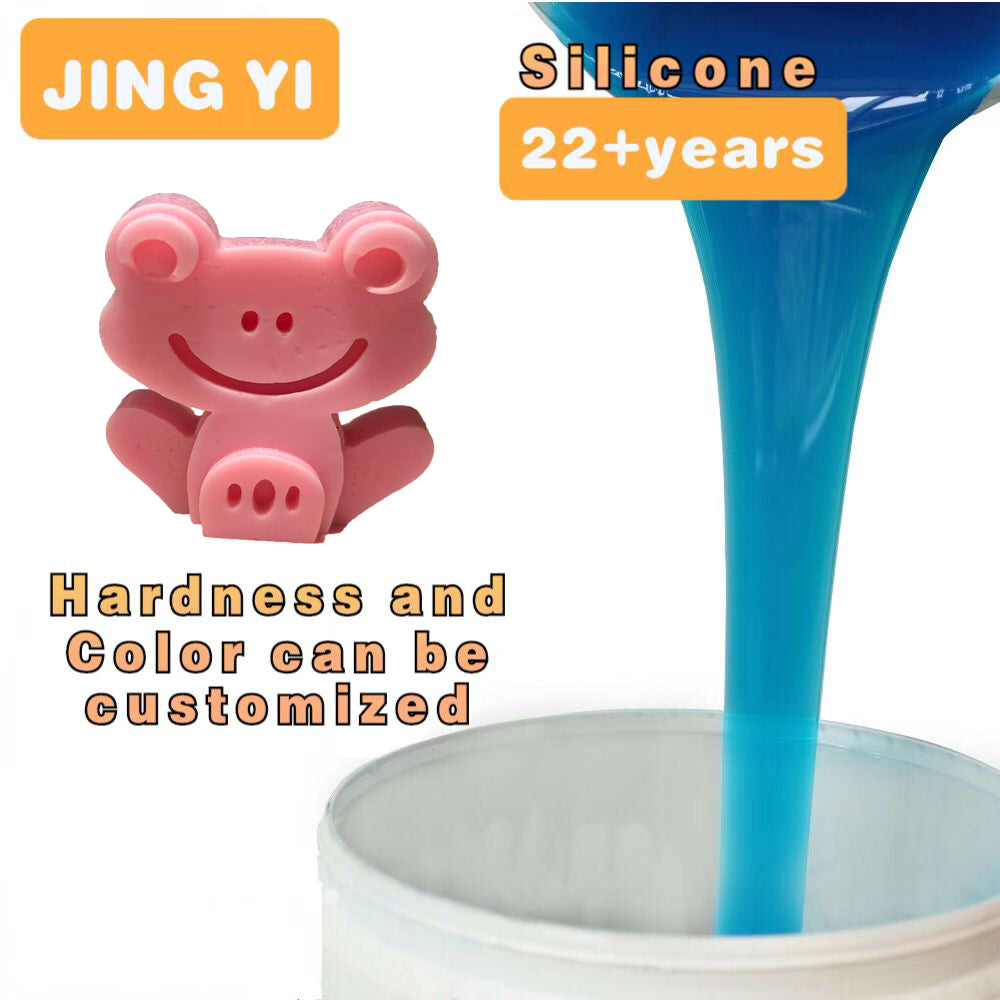 Hot Sale Food Safe Silicone for Candle Mold Nonstick Silicone Rose Soap Molds Curing at Room Temperature Liquid Silicone Rubber