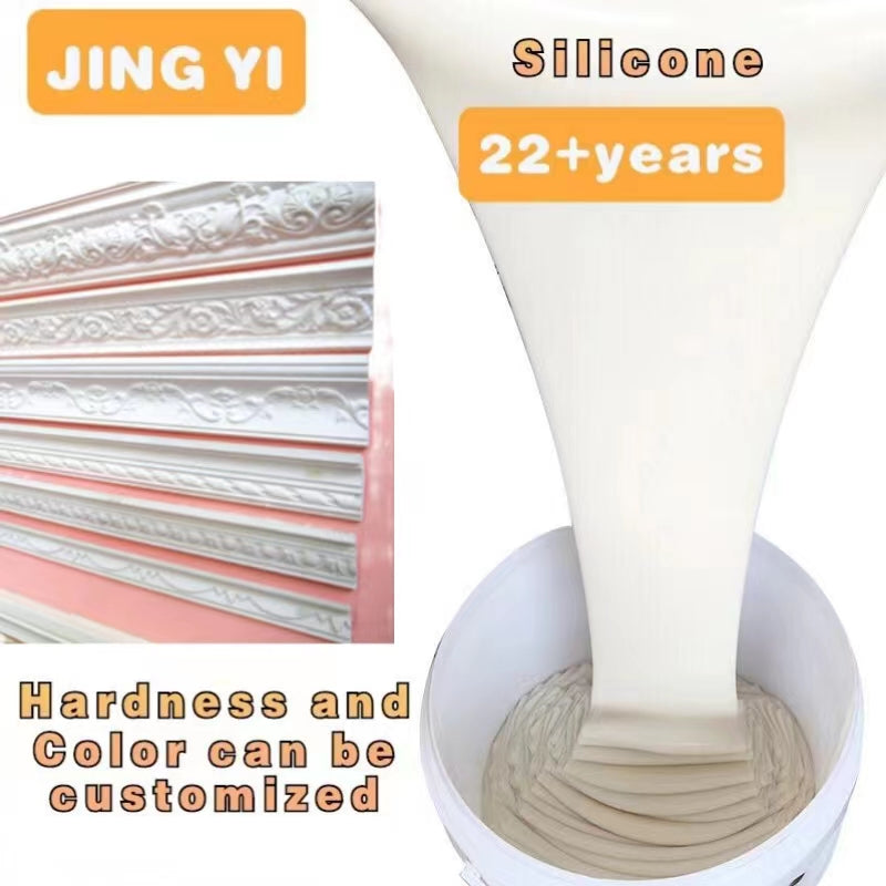 New Products Good Mold Release Property Liquid Silicone Rubber for Slate Culture Stone Tiles Interior Wall Mold Silicone Rubber