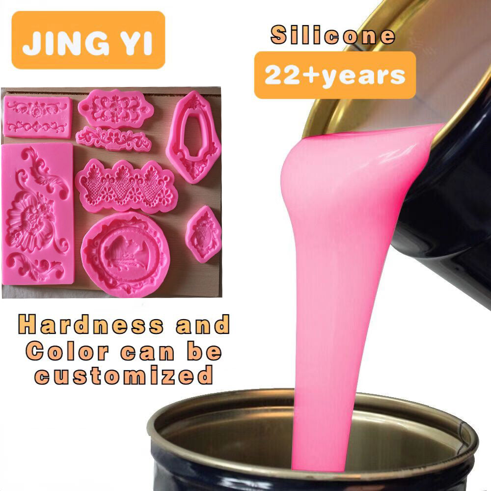 2023 New Style Clear Mold Texture Molding Silicone for Fondant Cake Chocolate Mold Hot Sale Mold Making Liquid Silicone Rubber