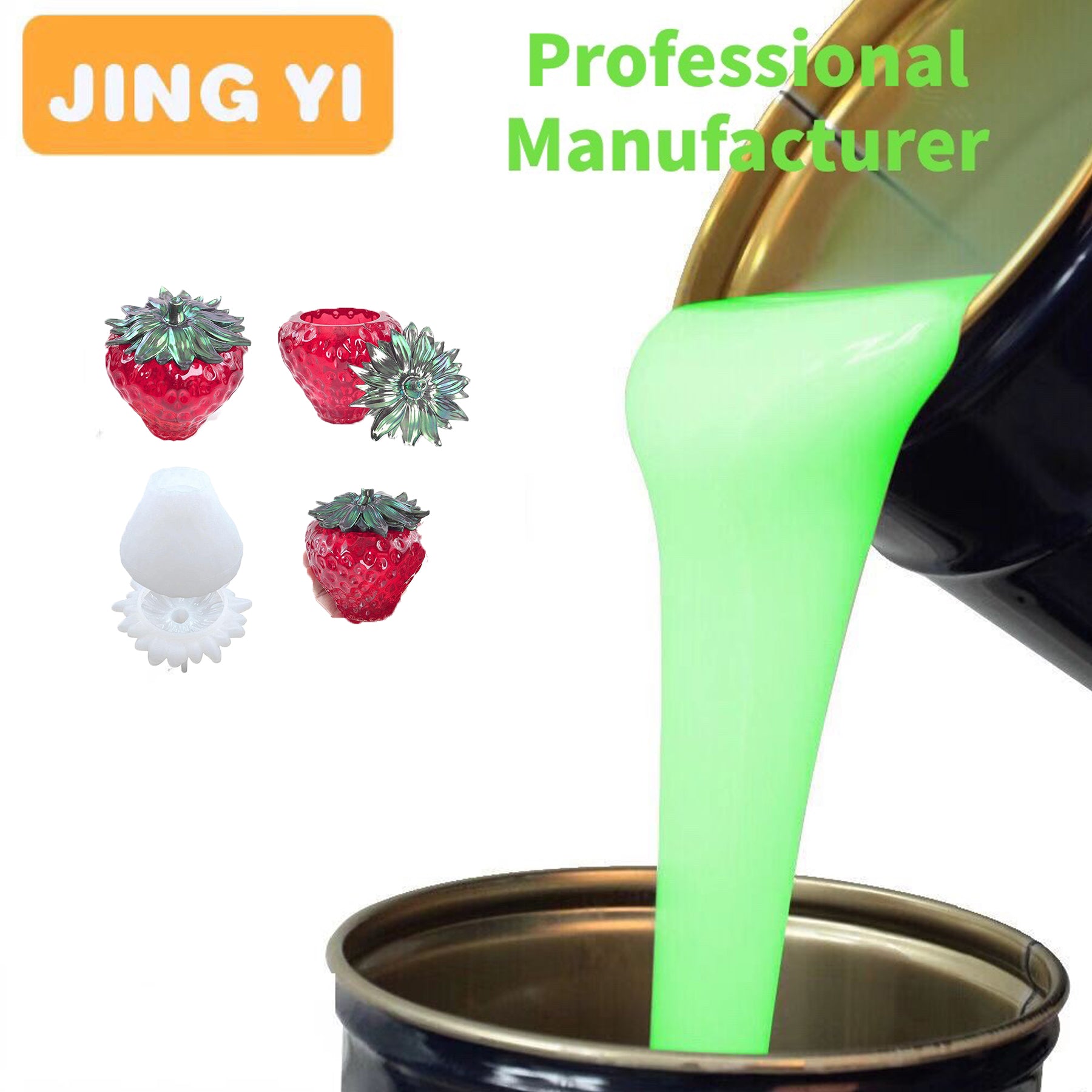 High-Quality Materials Versatile Liquid Silicone Rubber for 3D Crafts Molds RTV2 Silicone for Sculpture Mold