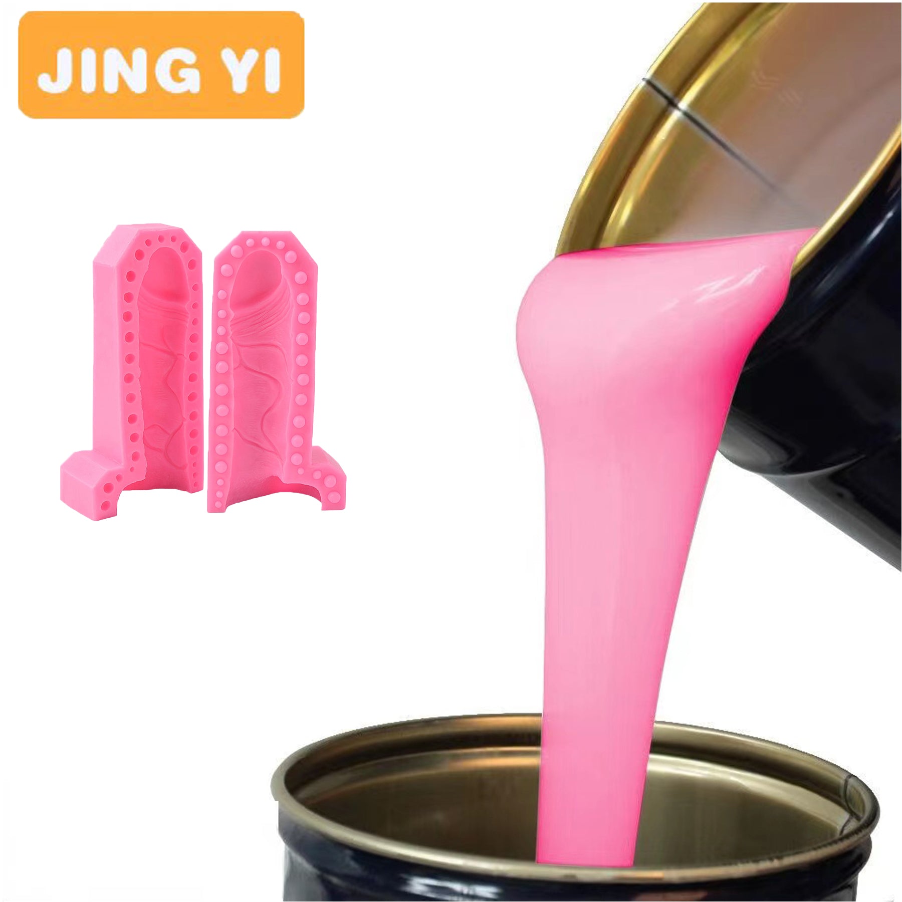 Color Customized Industrial Grade Platinum Liquid Silicone Food Grade Silicone Rubber for Making Dildo Toys