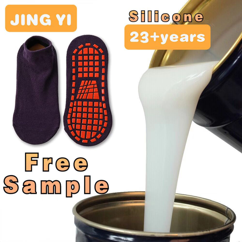 2024 New Style Adequate Stock Liquid Silicone for Non-slip Socks Chinese Factory Cheap Industrial Grade Dotting Silicone