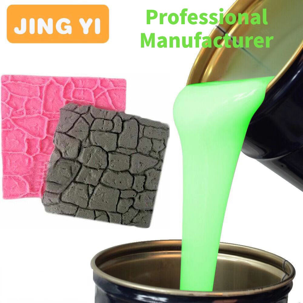 2024 High Tear Strength Liquid Silicone for 3d Wall Panel Molds Artificial Molds Adequate Stock Liquid Molding Silicone Rubber