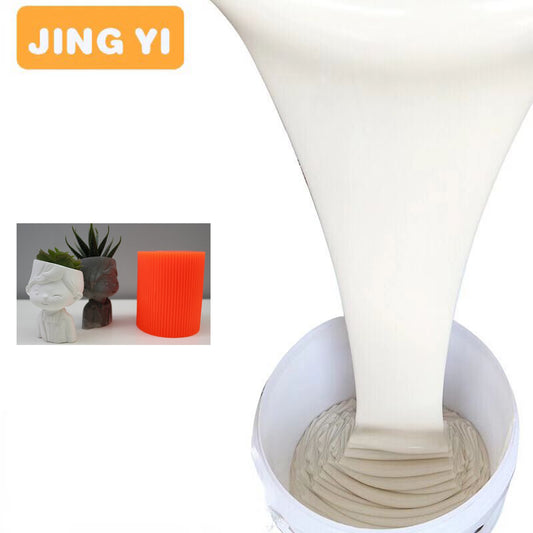 2024 Free Sample Excellent Elongation Rtv 2 Silicone Rubber for Making Flower Pot Mold