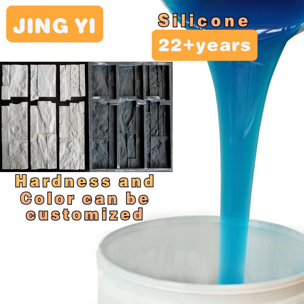 Fast Delivery Top Rtv 2 Mold Making Liquid Silicone Rubber for Wall Panels Gypsum Mold Plaster Artificial Stone Molds Silicone