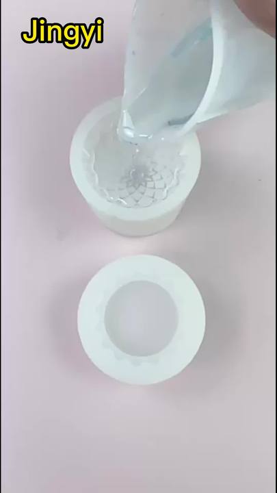 Yeni tasarım prim reçine kalıp yapımı için sıvı silikon kauçuk epoksi ve UV reçine el sanatları yapımı DIY süsler kalıpları silikon