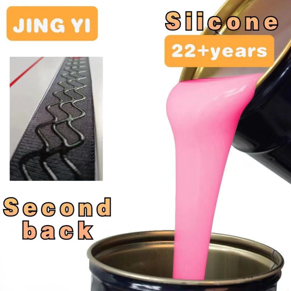Liquid Silicone for Fabric Platinum Cured Transparent Silicone Rubber for Dressing Tag/Textile