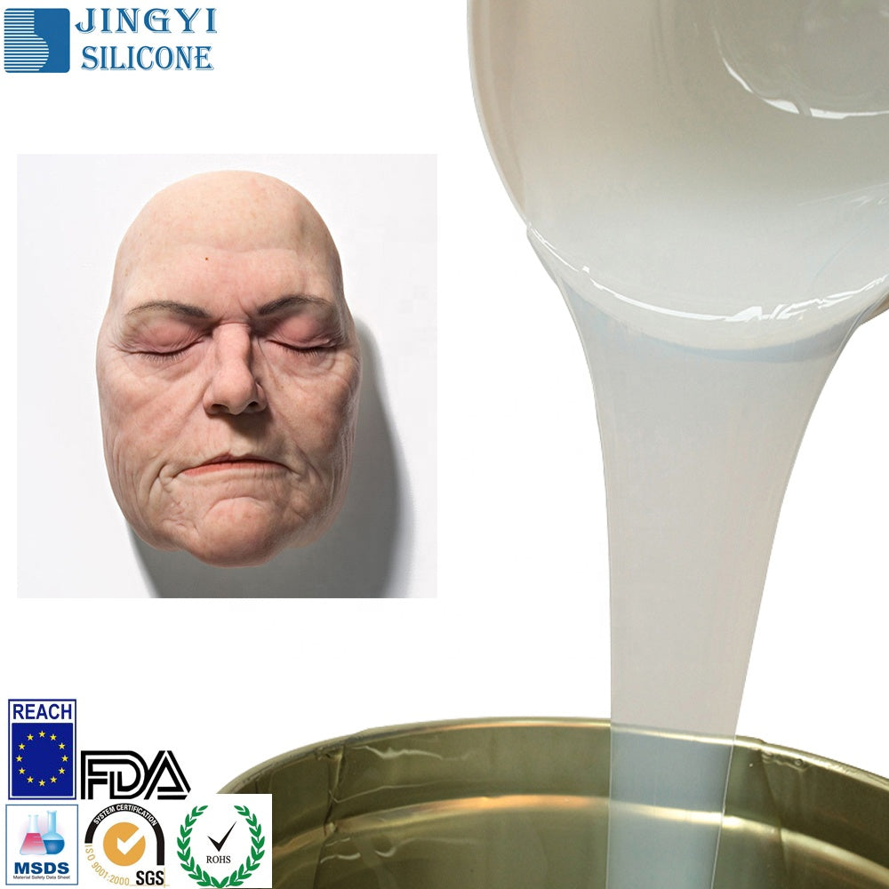 2024 Rtv 2 Life Casting Liquid Silicone Rubber for Human Body Part Wholesale Food Grade Platinum Cured Silicone Rubber