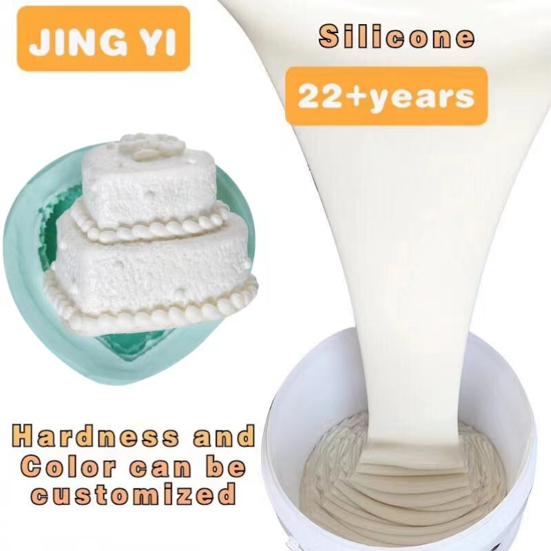 Over 22 Year Liquid Silicone Rubber High Duplication Times Addition Cured Food Grade Silicone Rubber Candy Cake Mold