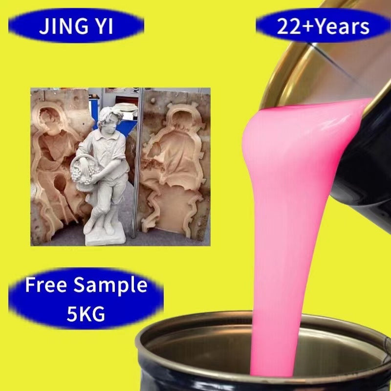 Factory Sales Support to Customized Silicone Rubber for Sculpture Casting Molding Transparent Liquid Silicone Rubber