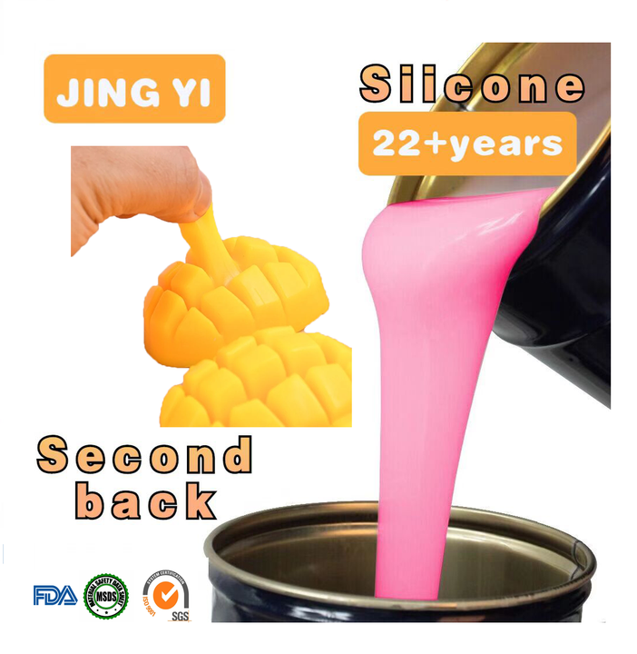New Trend Soft Silicone Rubber for DIY Stress Relief Toys Eco-Friendly Non-Toxic Liquid Silicone for Squishy Sensory Toys