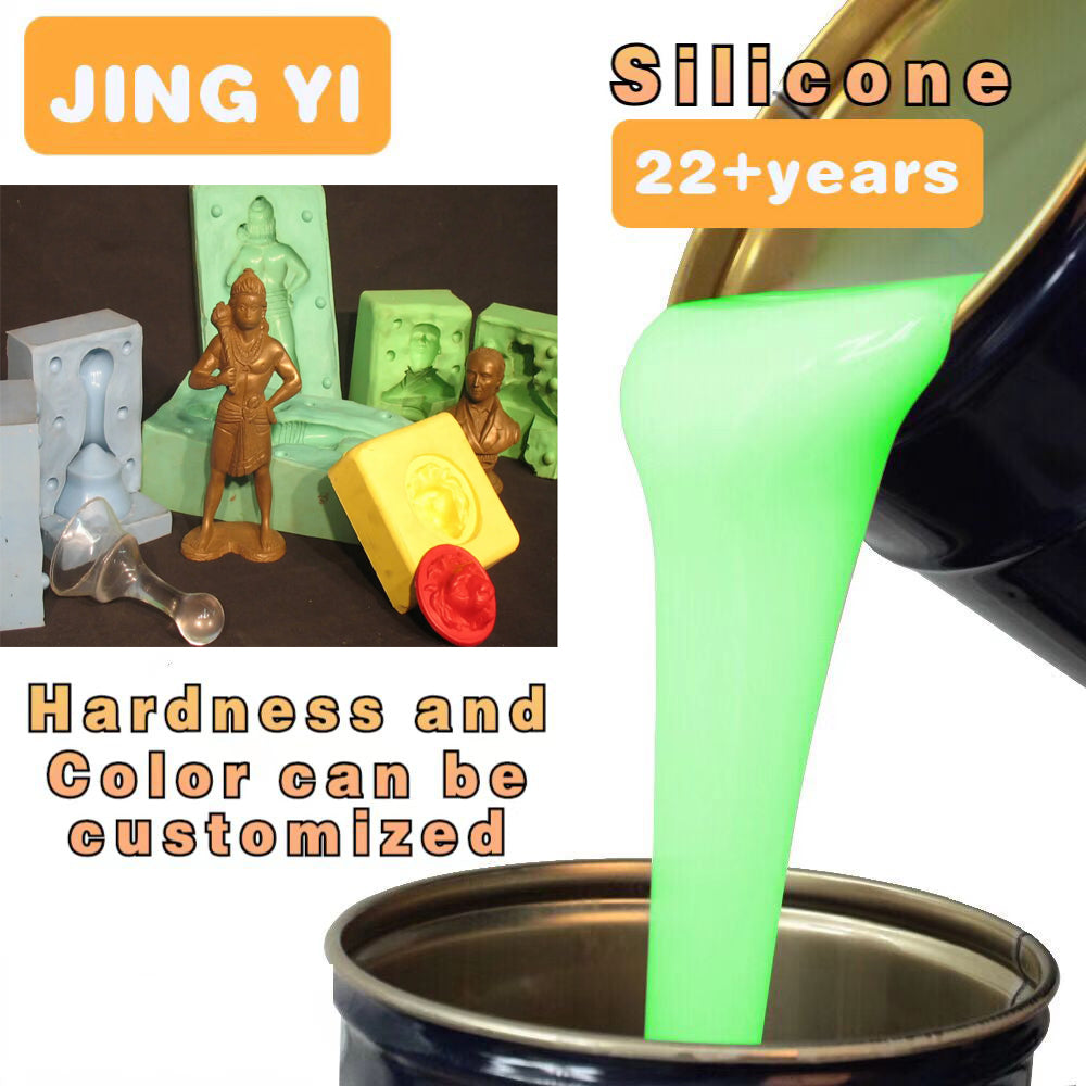 Free Sample Silicone Rubber RTV 2 for Epoxy Resin Craft Mold Liquid Silicone Rubber for Mold Making