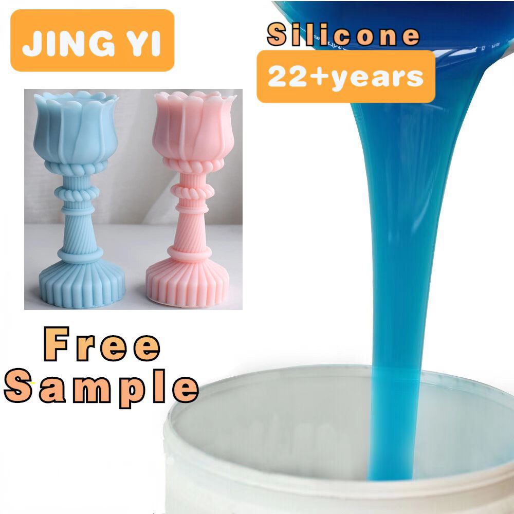 24 Years of Experience Silicone Manufacturer Liquid Silicone for Wax Mold Candle Mold Making Low Viscosity RTV2 Silicone Rubber