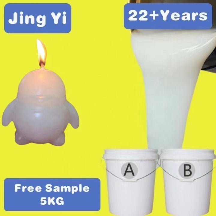New Product 2023 Popular Liquid Silicone Rubber to Make Molds for Candle Soap Small Crafts Condensed Platinum Silicone Rubber