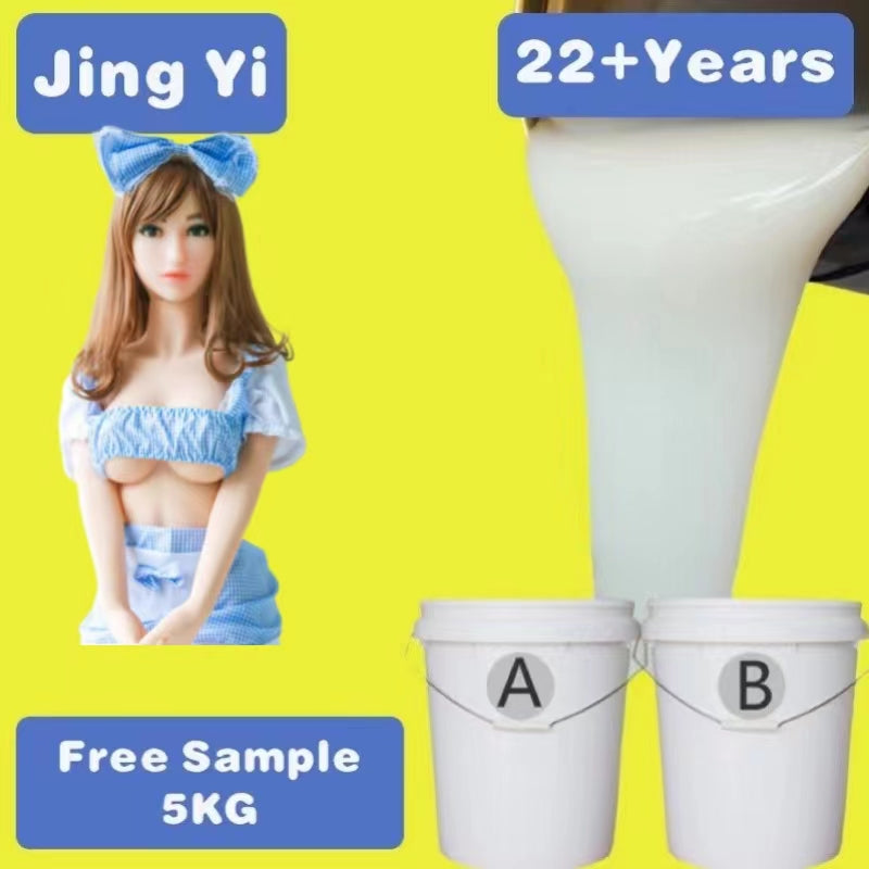Wholesale of New Materials Life Casting Rtv 2 Liquid Silicone Rubber Platinum Silicone Rubber for Dlido Making