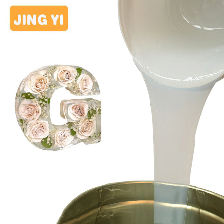 2024 China New Products clear Liquid Silicone for Pressed Flower Art Products Fast Delivery Transparent Silicone Rubber