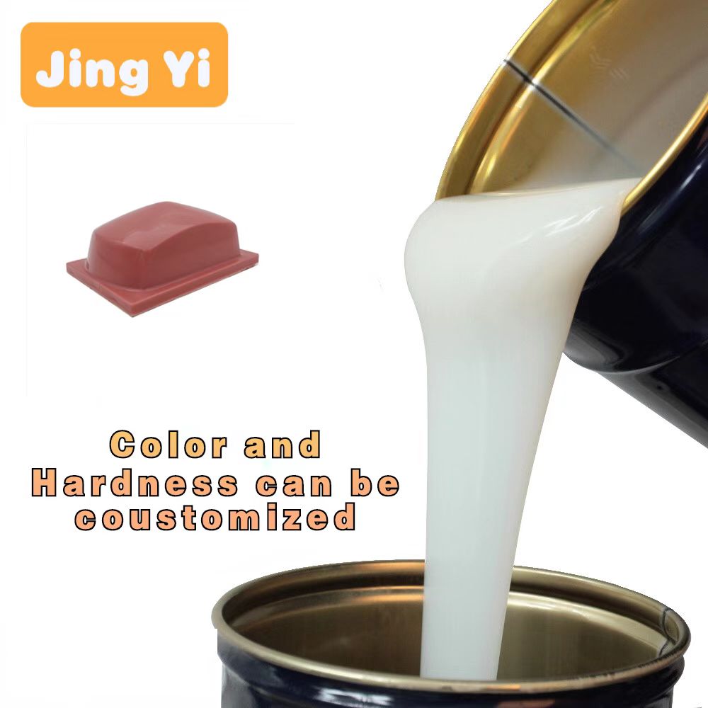 Free Sample Transparent Liquid Siliconertv-2 Mold Making Silicone Rubber Dressing Tag Silicone Rubber Moldes De Silicona