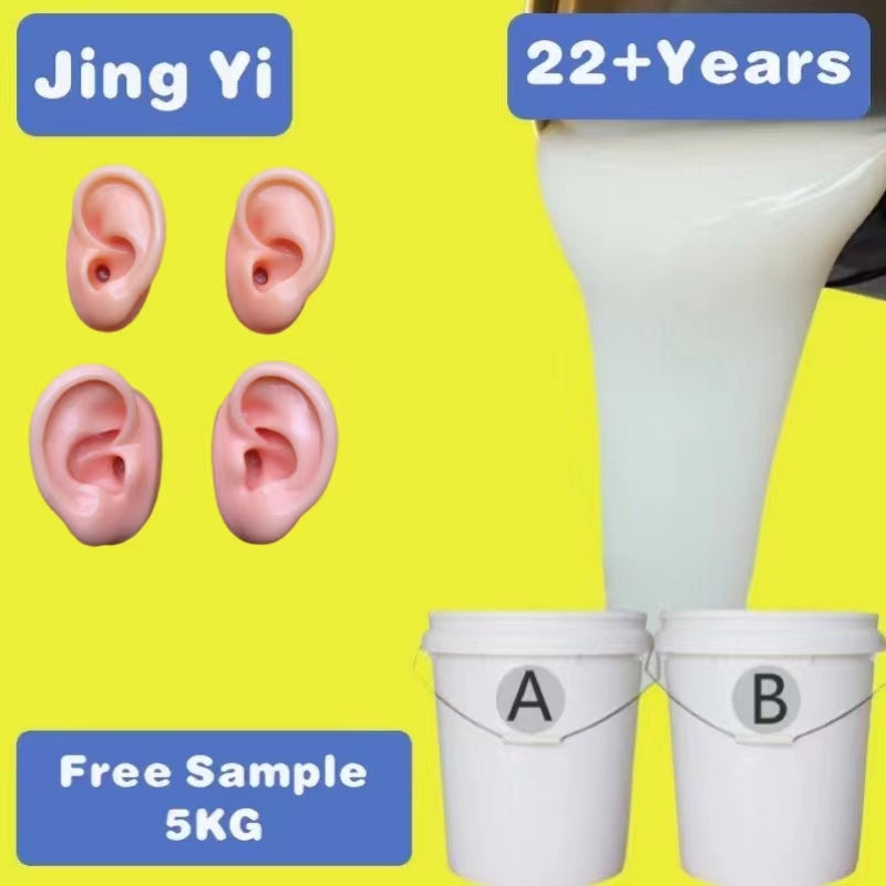 Factory Wholesale Super Soft Human Lifecasting Rtv Liquid Silicone Rubber Material Silicone Skin
