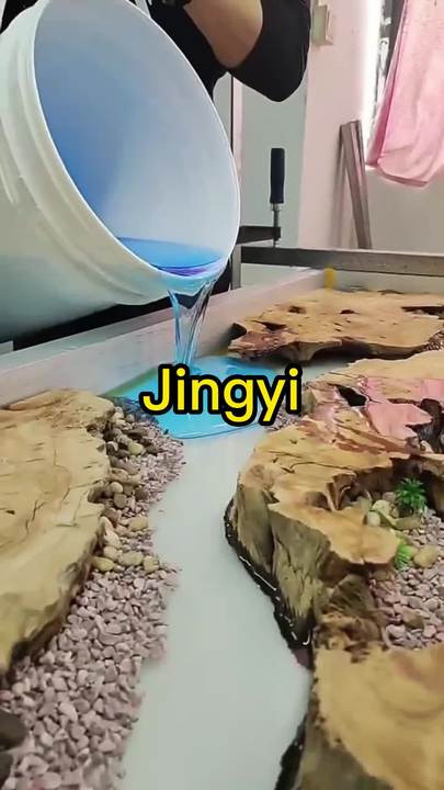 Factory Direct Supply 1:1 Ratio Industrial-Grade Crystal Clear AB Epoxy Resin for Professional Craft Manufacturing