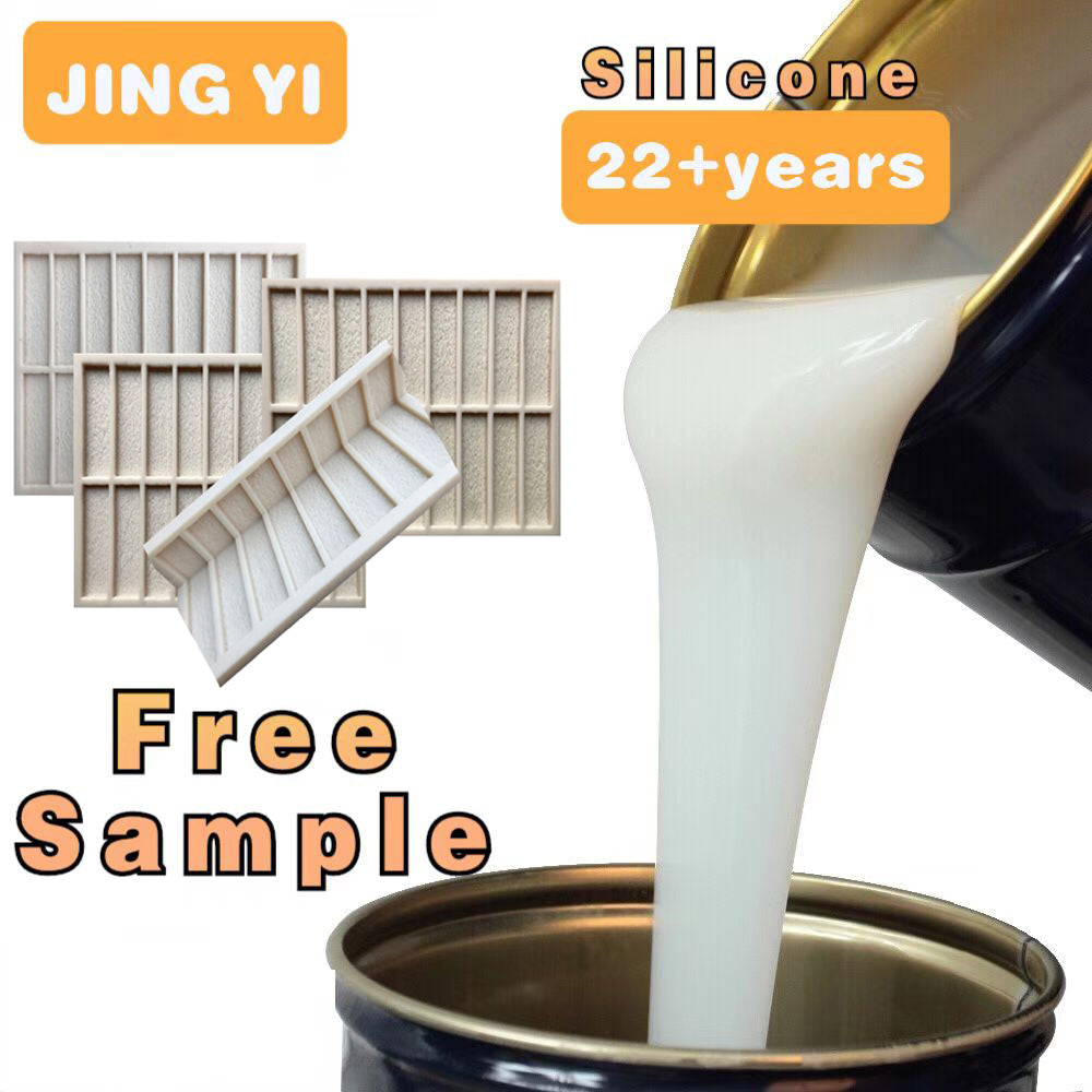 China Best Price Silicone Rtv One-stop Service High Tear Strength Liquid Silicone Rubber for Gypsum 3d Wall Panel Molds Silicone